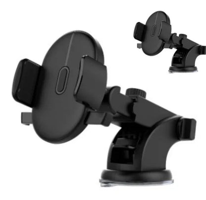Car Phone Holder Long Rod Telescopic Car Dashboard Suction Cup Type - Image #0
