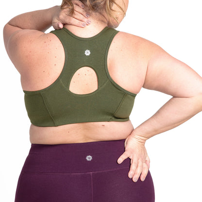 Basic Grace Zip Front Bra