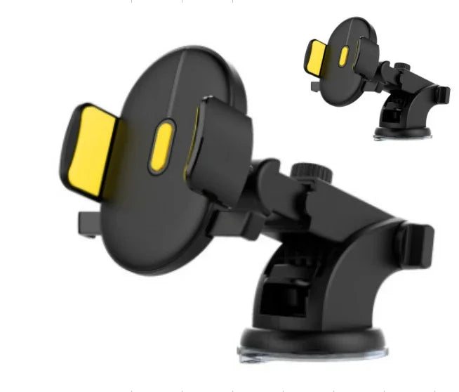 Car Phone Holder Long Rod Telescopic Car Dashboard Suction Cup Type - Image #0