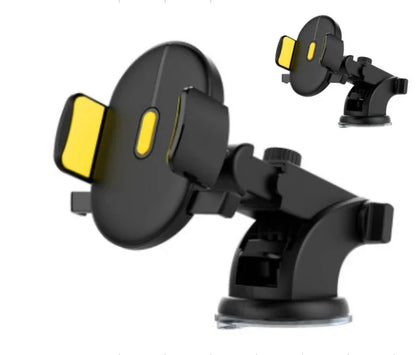 Car Phone Holder Long Rod Telescopic Car Dashboard Suction Cup Type - Image #0